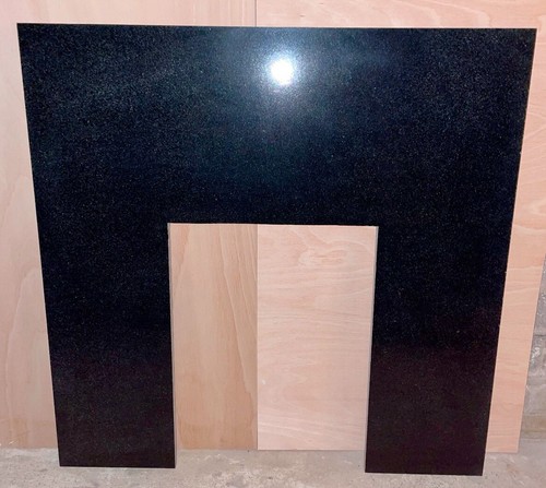 Granite fireplace surround - fireplace,