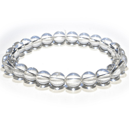 Natural clear quartz bracelet - clear,