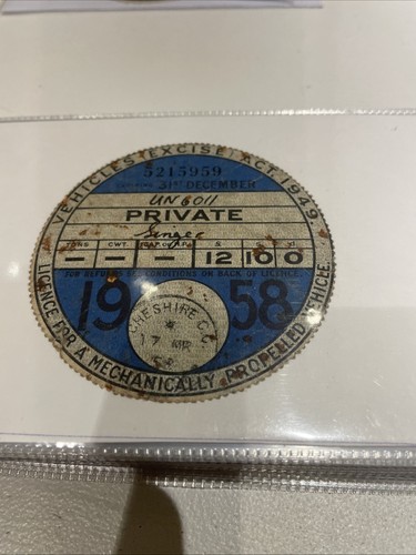 1958 private singer - private, tax
