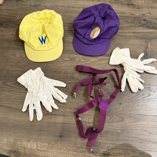 Wario waluigi cosplay hat - cosplay, set