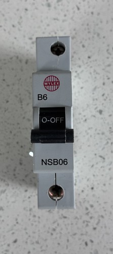 Wylex amp curve 6ka - curve, mcb