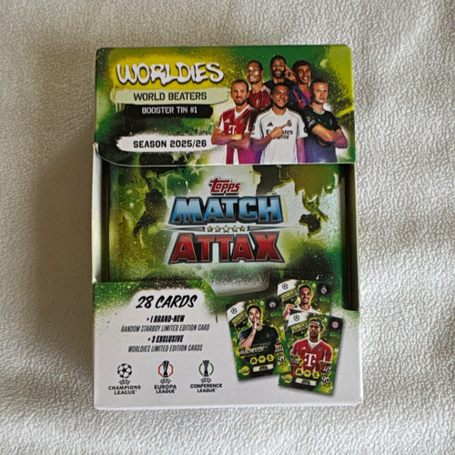 Topps match attax worldies - match,
