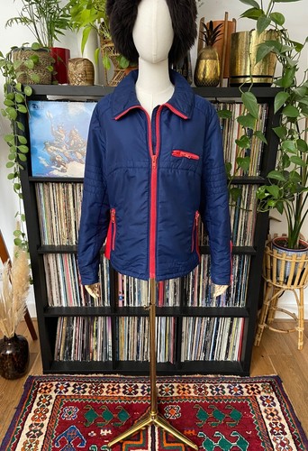 Vintage 1970s navy red - 1970s, &