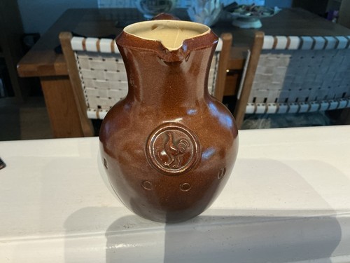 Vintage ceramic water ale jug - ceramic, water/ale