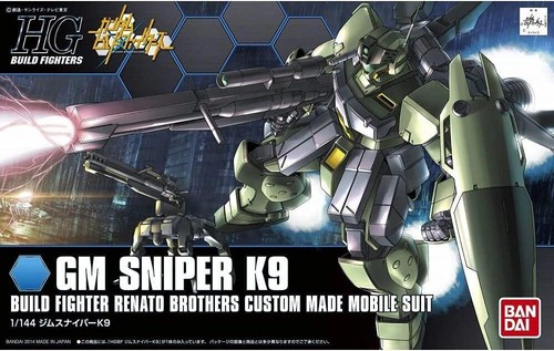 Bandai 010 sniper hgbf - gm,