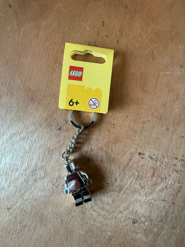 Lego silver mini figure - silver,