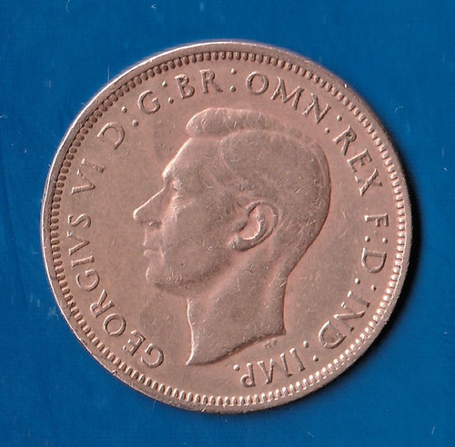 Coin great britain penny - 1/2,