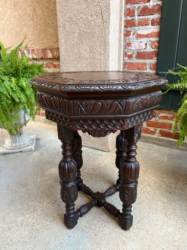 Petite antique french octagon - antique,