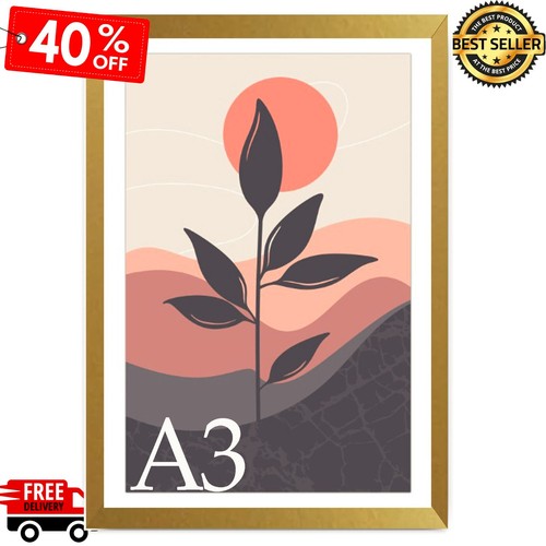 Photo frames with print - a2,