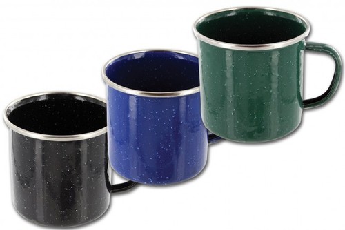 Highlander deluxe enamel mug - deluxe,