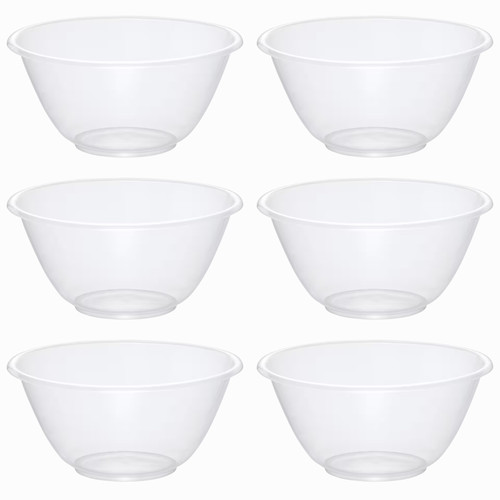 Emkay clear 25cm plastic - , 6