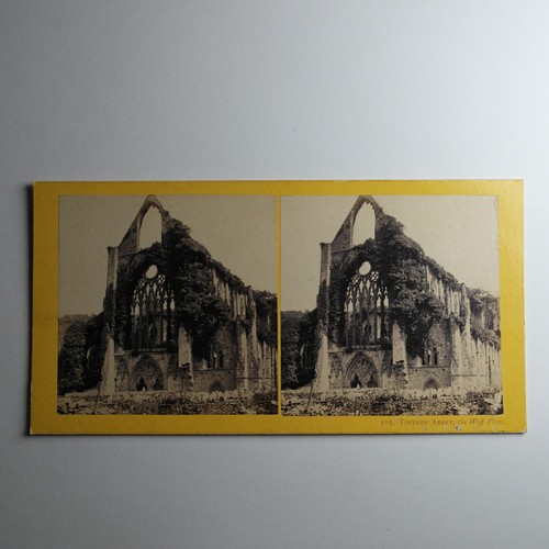 Victorian stereoview tintern - victorian, stereoview.