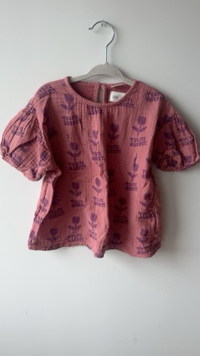 Zara girls pink purple floral - girls,