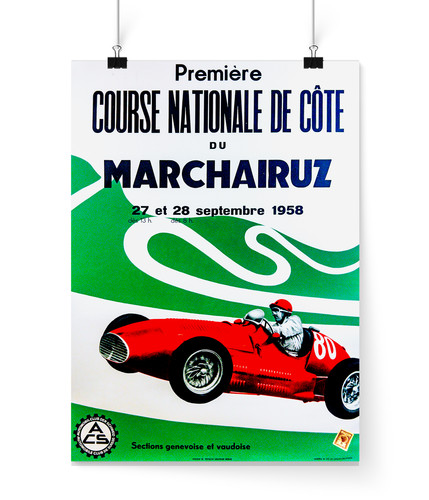 1958 marchairuz hill climb - hill,