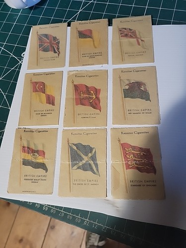 Kensitas cigarettes silk flag - kensitas,
