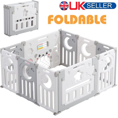 Baby playpen 10 panels - 8+2,