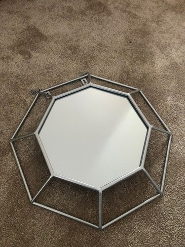 Next octagon silver mirror - next,