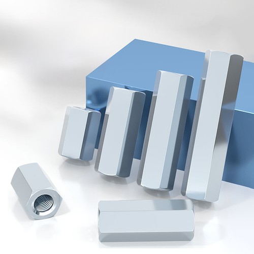 Threaded sleeve rod - bar, stud