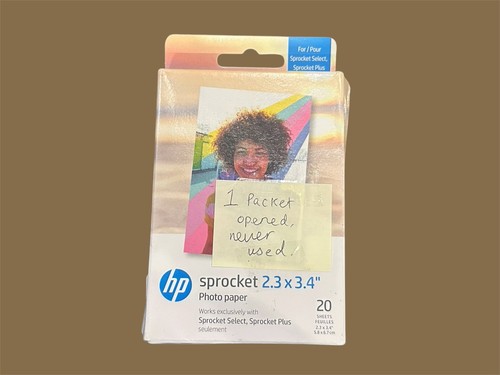 Sheets hp sprocket - sprocket, select