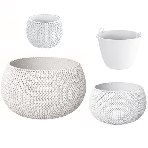 Round plant pot indoor outdoor - round,