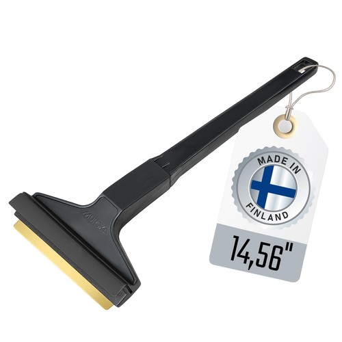 Car brass ice scraper - brass, long