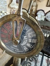 Vintage brass ship - ship, engine
