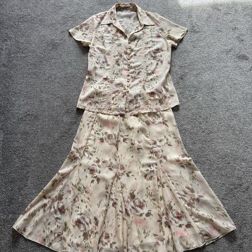Vintage fosby floral cream - floral,