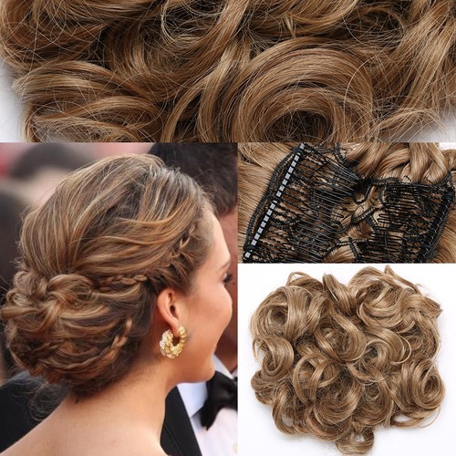 Large thick curly scrunchie - large,