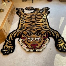 Tibetan tiger rugs 2x3 feet - tibetan,