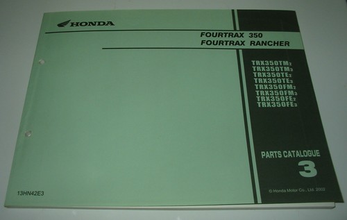 Ersatzteilkatalog honda quad - ersatzteilkatalog,