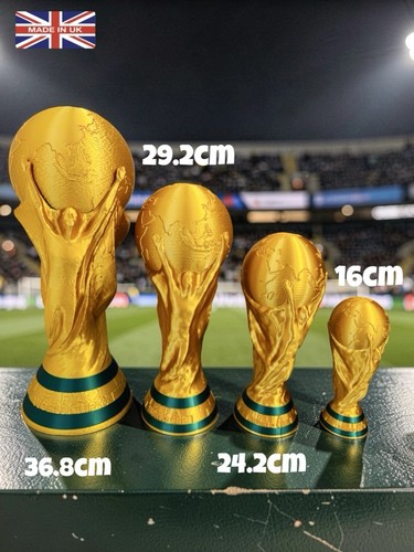 World cup football trophies - world,