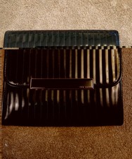 Ted Baker Black Patent Quilted