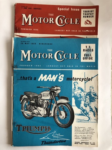 The motor cycle magazine - the, 1958