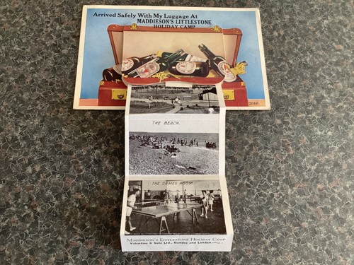 Vintage postcard maddiesons - postcard,