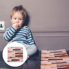  4pcs Dollhouse Floorboards