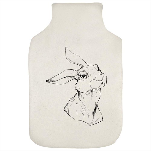 Rabbit portrait hot water - 'rabbit,