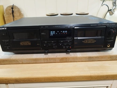 Sony we525 twin stereo - sony, tc-we525