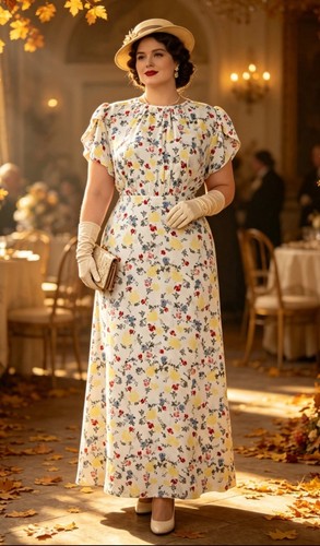 Vintage 1930s 1940s style - vintage,