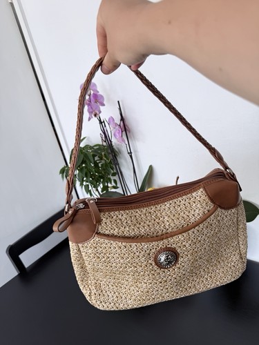 Bueno woven straw shoulder bag - bueno,