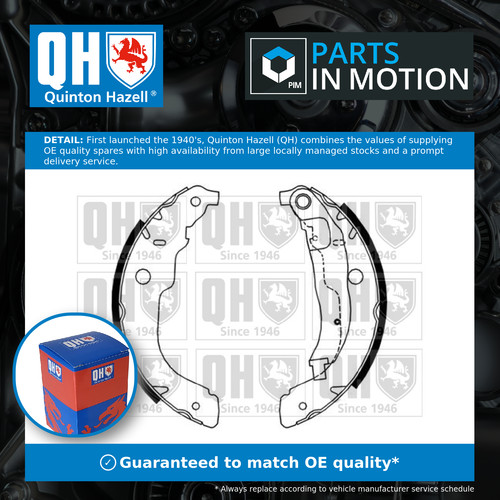 Brake shoes set - shoes,