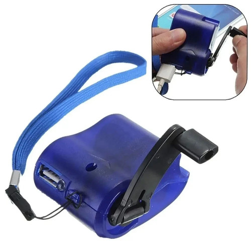 Portable hand crank power bank - portable,