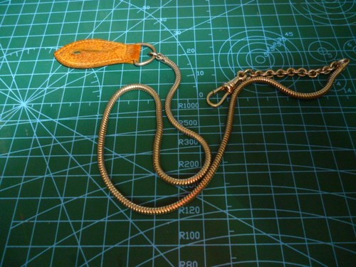 Vintage pocket watch chain - vintage,