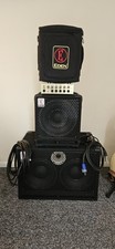 Eden Bass Rig Guitar Amplifier And Cabinet Plus Case And All Leads