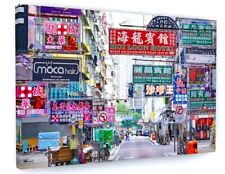 Hong Kong Canvas Picture Print
