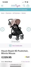 hauck disney pushchair