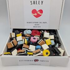 LIQUORICE LOVERS PERSONALISED SWEET BOX - 450G