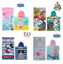 Boys, Girls & Kids Towel, Poncho Super Soft Feel Perfect for Home, Bath, Beach