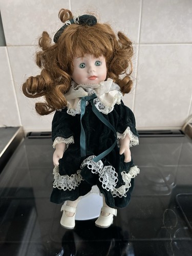 Porcelain doll - doll,
