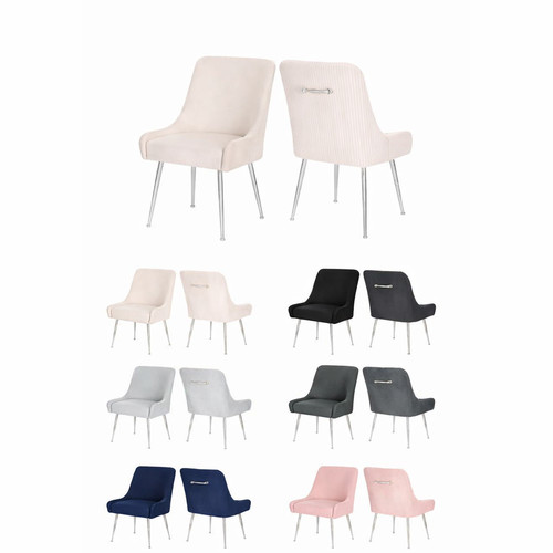 Luxury velvet dining - velvet, chairs