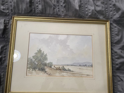 Original watercolour august - original,